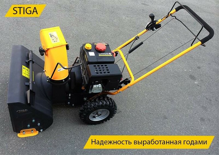 Обзор шведского снегоуборщика STIGA ST3255P