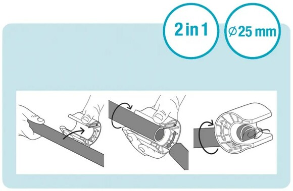Труборез для пластиковых труб 25 мм Gardena (02727-20.000.00) изображение 2