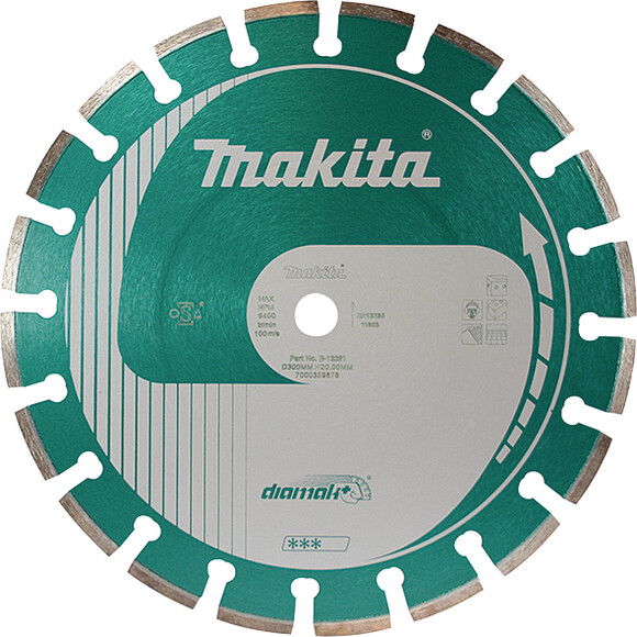Алмазний диск Makita Diamak Plus 115мм (B-16900)