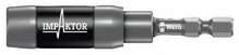 Ударный держатель с кольцевым магнитом и пружинным стопорным кольцом Wera 897/4 IMP 75 мм (05057676001)