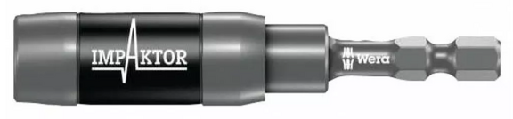 Ударний тримач з кільцевим магнітом та пружинним стопорним кільцем Wera 897/4 IMP 75 мм (05057676001)