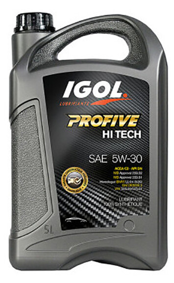 Моторное масло IGOL PROFIVE HI TECH 5W-30 5 л (FIVEHITECH5W30-5L)