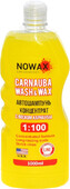 Автошампунь Nowax Carnauba Wash&Wax карнаубський віск, концентрат 1:100, 1л (NX01100)