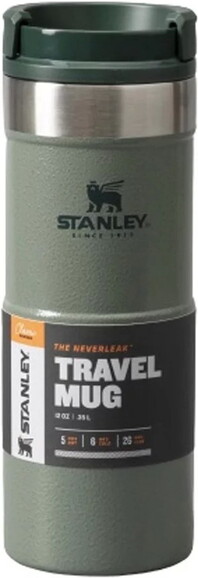 Термочашка Stanley Classic Never Leak Hammertone Green 0.35 л (6939236382922)