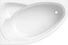 Ванна асиметрична KOLO SUPERO 150x100 см, з ніжками (5537000)