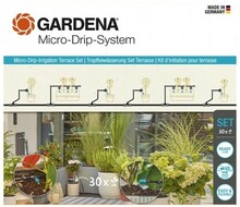 Комплект поливу Gardena Micro-Drip-System Terrace Set на 30 рослин (13400-20.000.00)