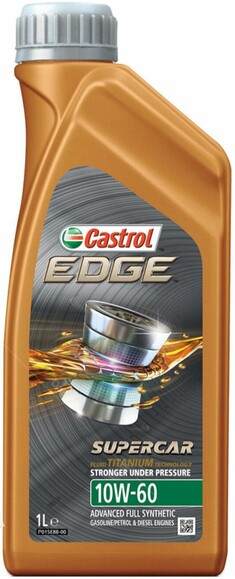 Моторное масло CASTROL EDGE SUPERCAR 10W-60, 1 л (EDGE106-X1S)