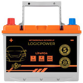 Автомобільний акумулятор Logicpower LiFePO4 BMS 800 А, 12.8В, 50 Аг (24764)