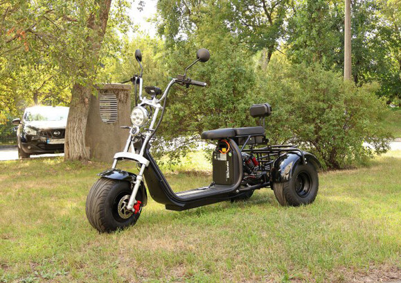 Электроскутер Maxxter TRIKE 2.0 (Black) изображение 4