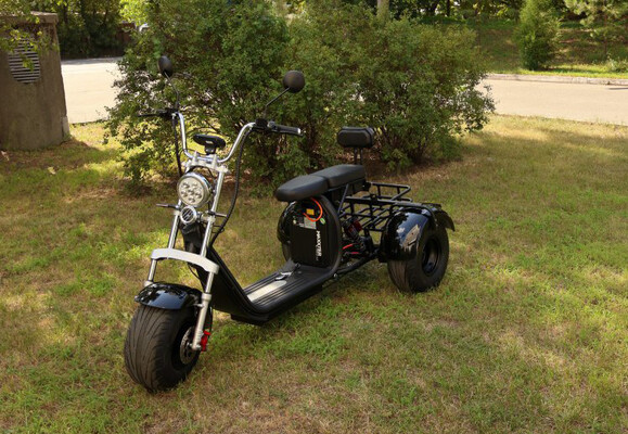 Электроскутер Maxxter TRIKE 2.0 (Black) изображение 5