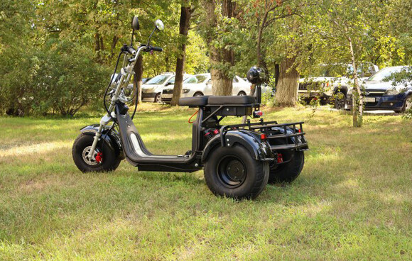 Электроскутер Maxxter TRIKE 2.0 (Black) изображение 8