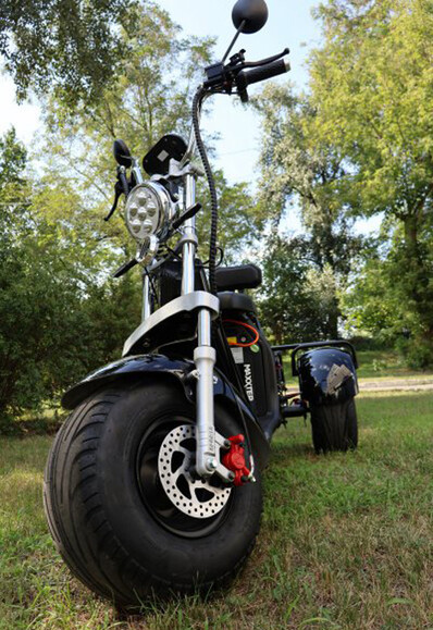 Электроскутер Maxxter TRIKE 2.0 (Black) изображение 7