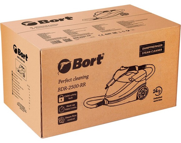 Пароочиститель Bort BDR-2500-RR (91279910) изображение 15