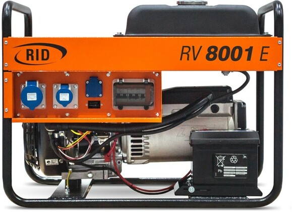 Бензиновый генератор RID RV 8001 E изображение 2