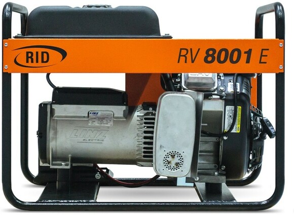 Бензиновий генератор RID RV 8001 E фото 3