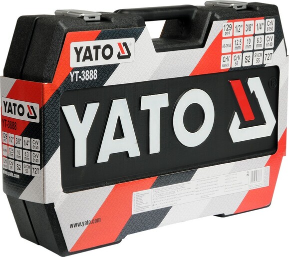 Набор торцевых головок Yato YT-3888 изображение 4