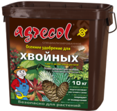 Осеннее удобрение для хвойных растений Agrecol 30247