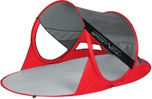 Пляжная палатка SportVida Grey/Red 190x120 см (SV-WS0009)