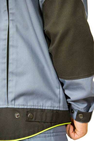 Робоча куртка Free Work Russel сіра з чорним р.46/5-6/S (56119) фото 5