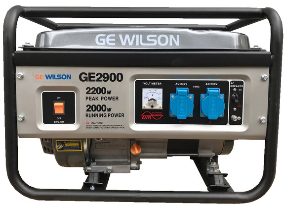 Генератор бензиновий GEWILSON GE2900