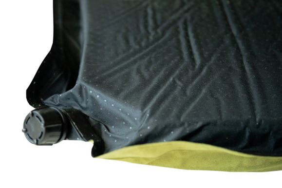 Килимок самонадувний Tramp комфорт з можливістю зістібання Olive 190х65х9 см (UTRI-016) фото 4