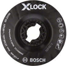 Тарелка опорная с зажимом Bosch X-LOCK средняя 115 мм (2608601712)