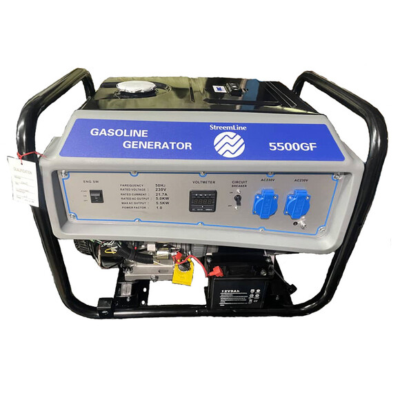Бензиновый генератор StreemLine GG5500GF изображение 2