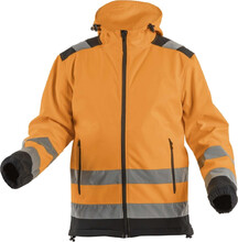 Куртка сигнальная HOEGERT Argen Softshell с капюшоном XL (54) (HT5K259-XL)