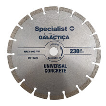 Диск алмазний Specialist+ GALACTICA 230x10x22.2 мм (11/2-0230)