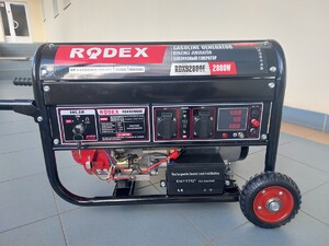 Бензиновий генератор Rodex RDX92800E фото 4