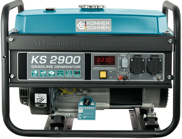 Бензиновий генератор Konner&Sohnen KS 2900 фото 2