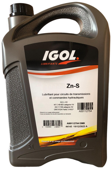 Гидравлическо-трансмиссионное масло IGOL MATIC ZN-S 22, 5 л (MATICZNS22-5L)
