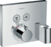 Внешняя часть термостата Hansgrohe ShowerSelect 15765000, для 2 потребителей, хром