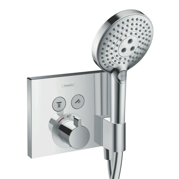 Термостат HANSGROHE ShowerSelect, для 2 потребителей (15765000) изображение 2