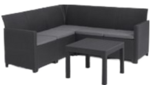 Набор мебели Keter Marie corner 5 seater set with Orlando small table (252710)