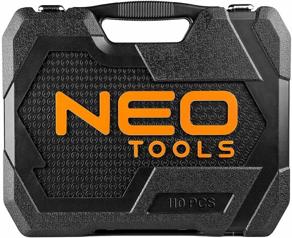 Набор торцевых головок Neo Tools 1/2, 1/4, 110 шт (10-066) изображение 12