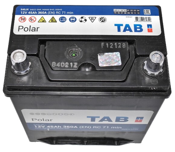 Аккумулятор TAB 6 CT-45-L Polar S JIS (246545) изображение 2