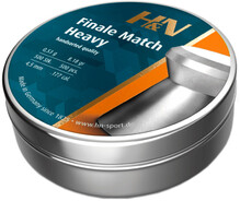 Кулі пневматичні H&N Finale Match Heavy 4.5 мм 0.53 г, 500 шт (1453.02.63)