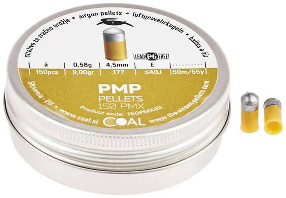 Кулі пневматичні Coal PMP, калібр 4.5 мм, 150 шт (3984.00.88)