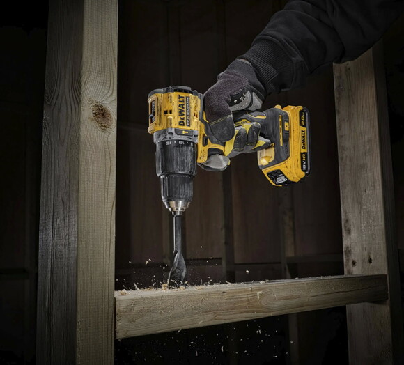 Дрель-шуруповерт ударный DeWALT XR, Li-Ion 18 В (DCD100YD2T) изображение 5