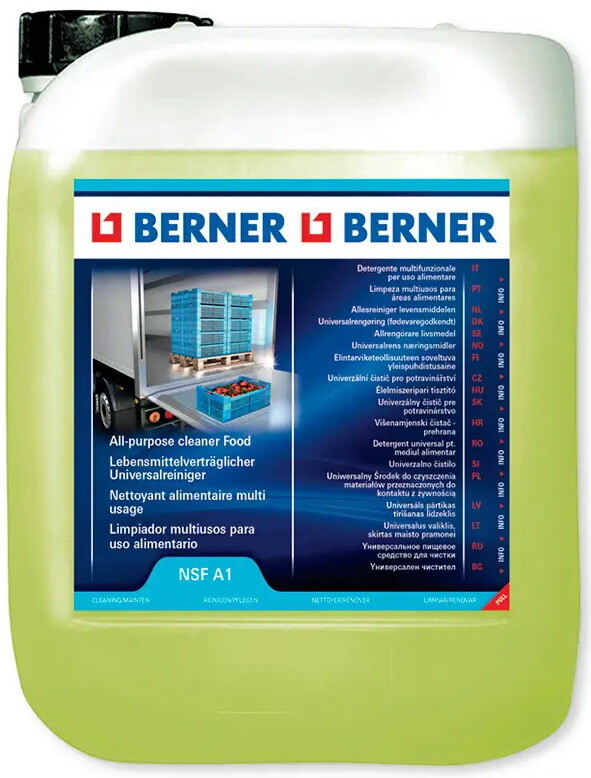 

Очиститель универсальный BERNER NSF A1, 5 л (367949)