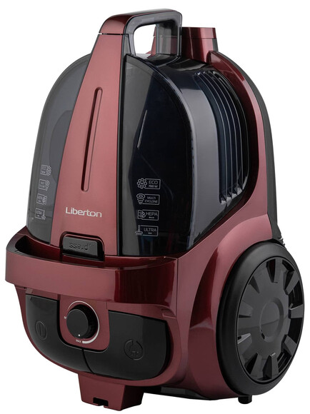 Пилосос Liberton LVC-0750C ECO (red) фото 3