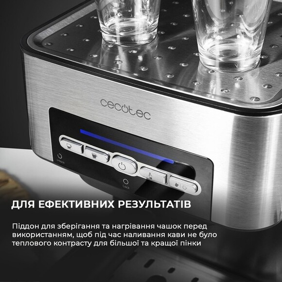 Кавоварка ріжкова Cecotec POWER ESPRESSO 20 MATIC (CCTC-01509) фото 4