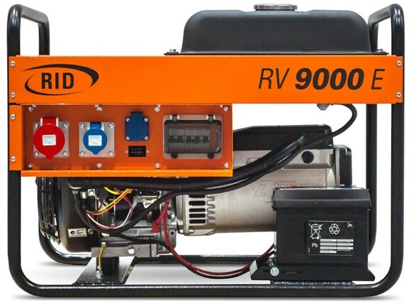 Бензиновий генератор RID RV 9000 E фото 3
