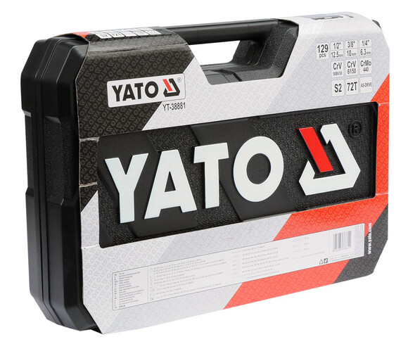 Набор торцевых головок Yato YT-38881 изображение 5