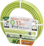 Шланг поливочный Claber Aquaviva Plus 1/2 " 15 м, салатовый (81868)