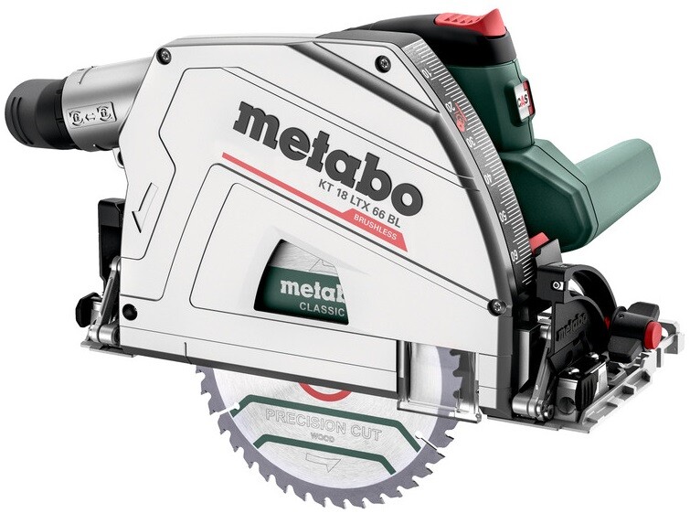 

Аккумуляторная погружная дисковая пила Metabo KT 18 LTX 66 BL LiHD 2x8.0 Ah АКБ, metaBOX (601866810)