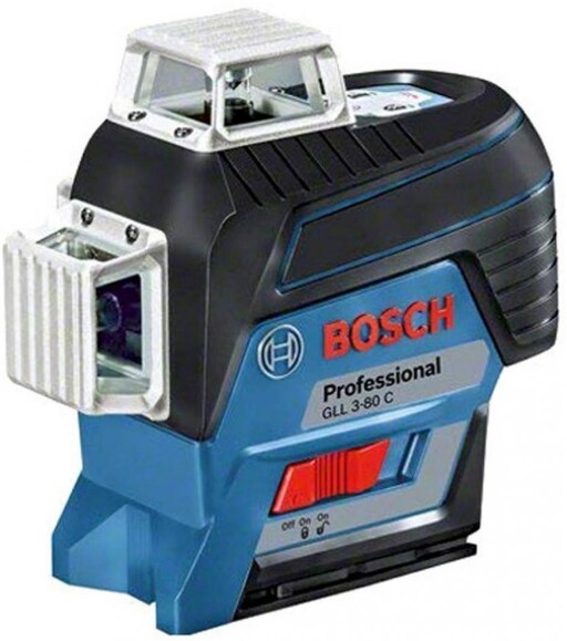 Лазерний нівелір Bosch GLL 3-80 C (12 V) + BM 1 + L-Boxx (0601063R02)