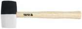 Киянка резиновая Yato 980 г 345 мм, с деревянной ручкой 72 мм (YT-4605)