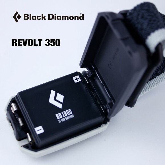 Ліхтар налобний Black Diamond ReVolt 350 Graphite (BD 620651.0004) фото 2